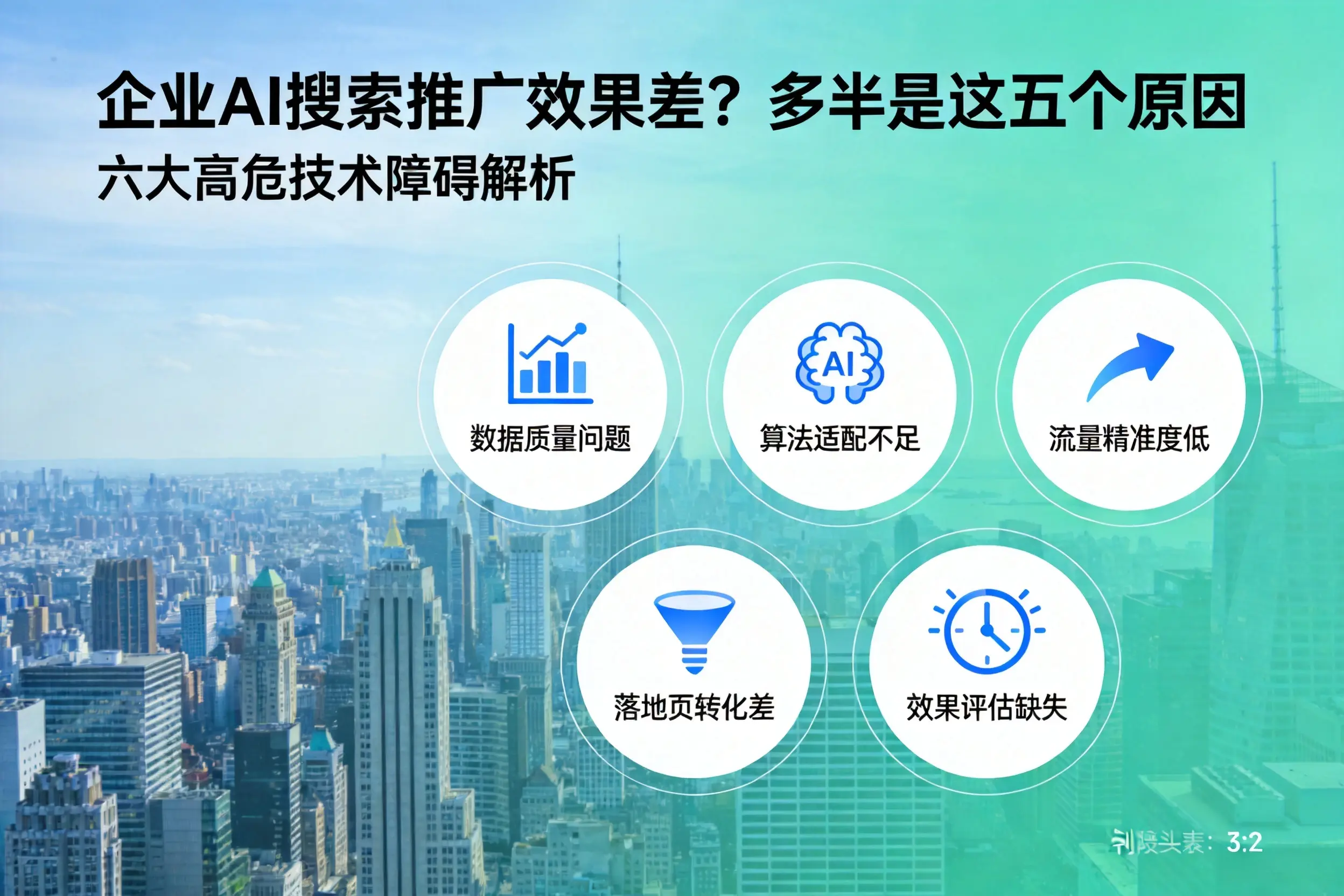芦淞企业AI搜索推广效果差？多半是这五个原因